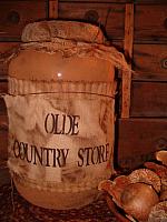 Olde Country Store jumbo pantry jar