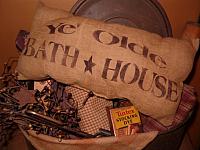 Ye Olde Bath House pillow