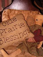 olde prairie blessings pillow