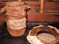 Grubby Dried Roots jar