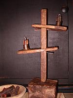 double standing candle trammel