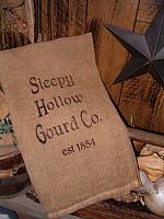 sleepy hollow gourd co towel or pillow