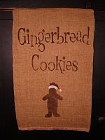gingerbread cookies towel