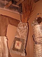 pine needle hanging sack