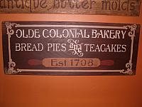 Colonial Bakery sign
