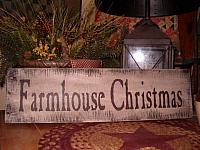 Farmhouse Christmas sign