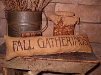 small Fall gatherings pillow