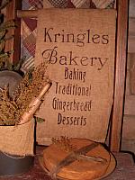 Kringles bakery towel