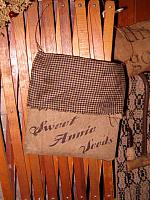 Sweet Annie seed pouch