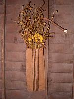 Heirloom dried floral hanger