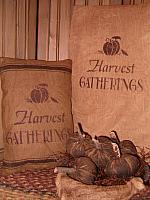 Harvest gatherings pillow or towel