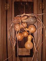 Gourds barnwood hanger