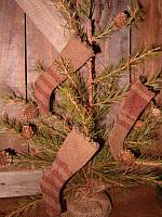 mini heirloom stocking ornies