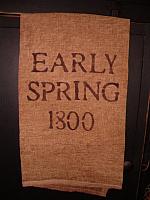 Early Spring 1800 towel