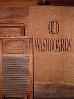 Old washboards towel or pillow