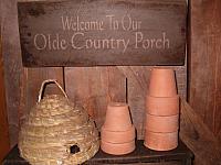 welcome to our country porch sign