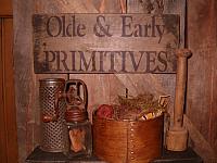 olde and early primitives sign