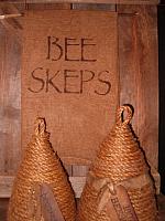 Bee Skeps towel or pillow