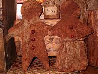 Lg Gingerbread couple