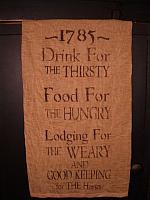 1785 Drink for the thirsty towel