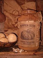 pumpkin seeds jumbo jar