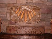 Autumn Blessings sign