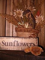 sunflowers shelf sitter