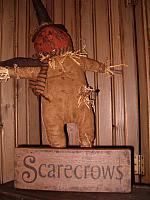scarecrows shelf sitter