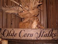 Olde corn stalks shelf sitter