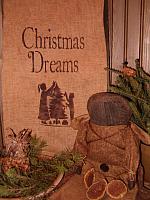 Christmas Dreams towel or pillow
