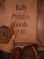 Early Primitive Goods c1801 towel