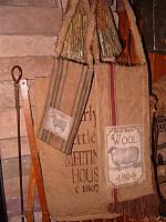 sheep grain sack hangers