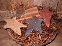 flag and star bowl fillers or ornies