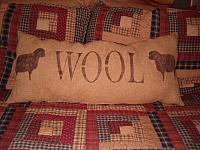 Wool Bolster Pillow