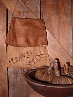 large pumpkin seeds pouch
