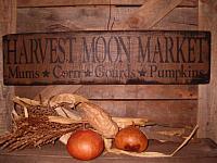 Harvest Moon Market sign