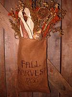 Fall Harvest 1836 stuffed sack