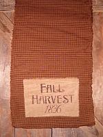 Fall Harvest 1836 homespun short runner