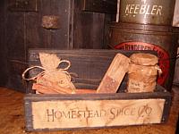 Homestead spice co box