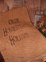Olde homestead holiday towel