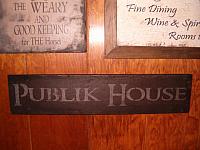 Publik House sign