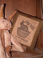 Rabbit Basket candy makers pillow tuck