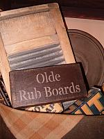 olde rub boards shelf sitter