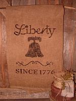 Liberty bell towel or pillow