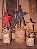 Americana star cans