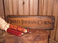 Dried Indian Corn shelf sitter