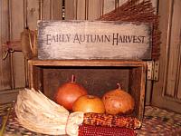 Early Autumn Harvest shelf sitter