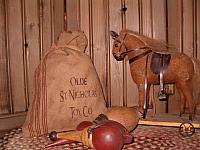 Olde St. Nicholas Toy Co grain sack
