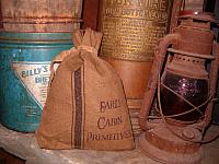 Early Cabin Primitives stuffed grain sack