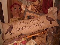 Primitive gatherings bolster pillow